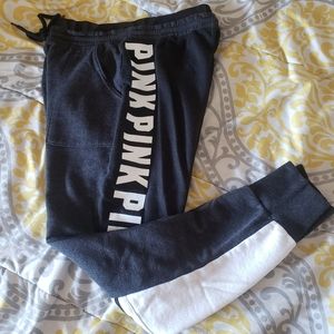 VS PINK Logo Jogger Sweats, small